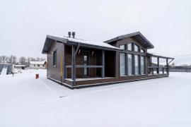 Зимний дом 132 кв м в  Русско-Высоцком