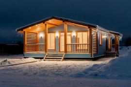 Зимний дом 107 кв м в в  Русско-Высоцком