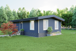 Дом 57 м² Кухня-гостиная 26,24 м² + спальня