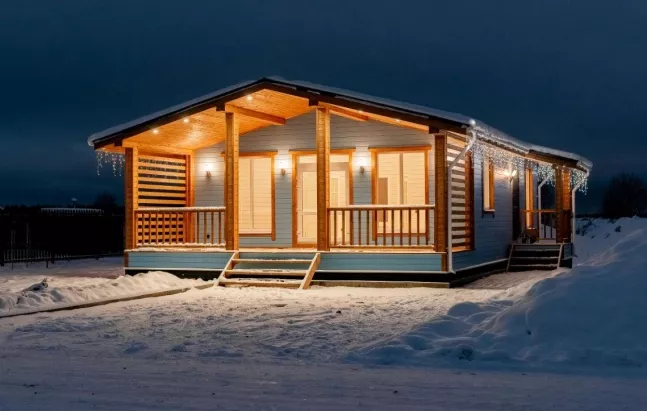 Зимний дом 107 кв м в в Русско-Высоцком