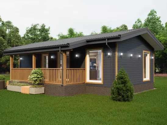 Зимний дом 57 кв м в в комплектации