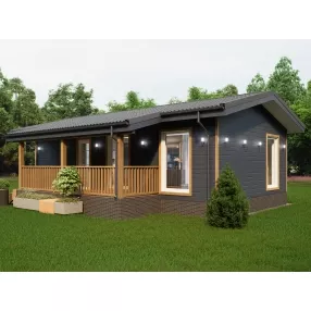 Зимний дом 57 кв м в в комплектации