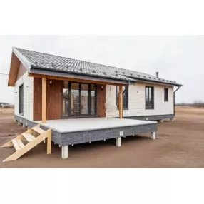 Дом 134 м² Кухня-гостиная 29,81 м² + Мастер-спальня + 2 спальни