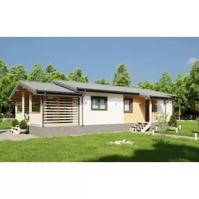 Дом 123 м² Кухня-гостиная 29,18 м² + 2-3 спальни